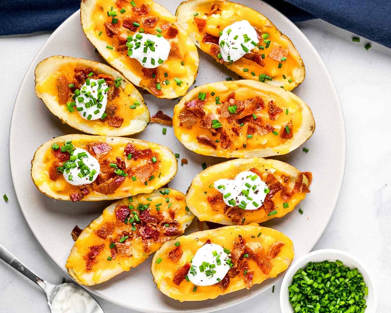 Air Fryer Potato Skins
