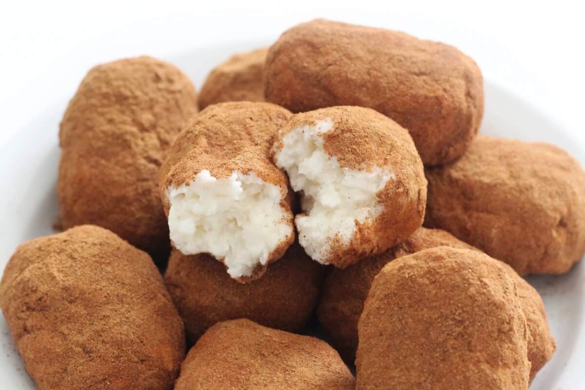 Irish Potato Candy (Vegan, Gluten-Free)