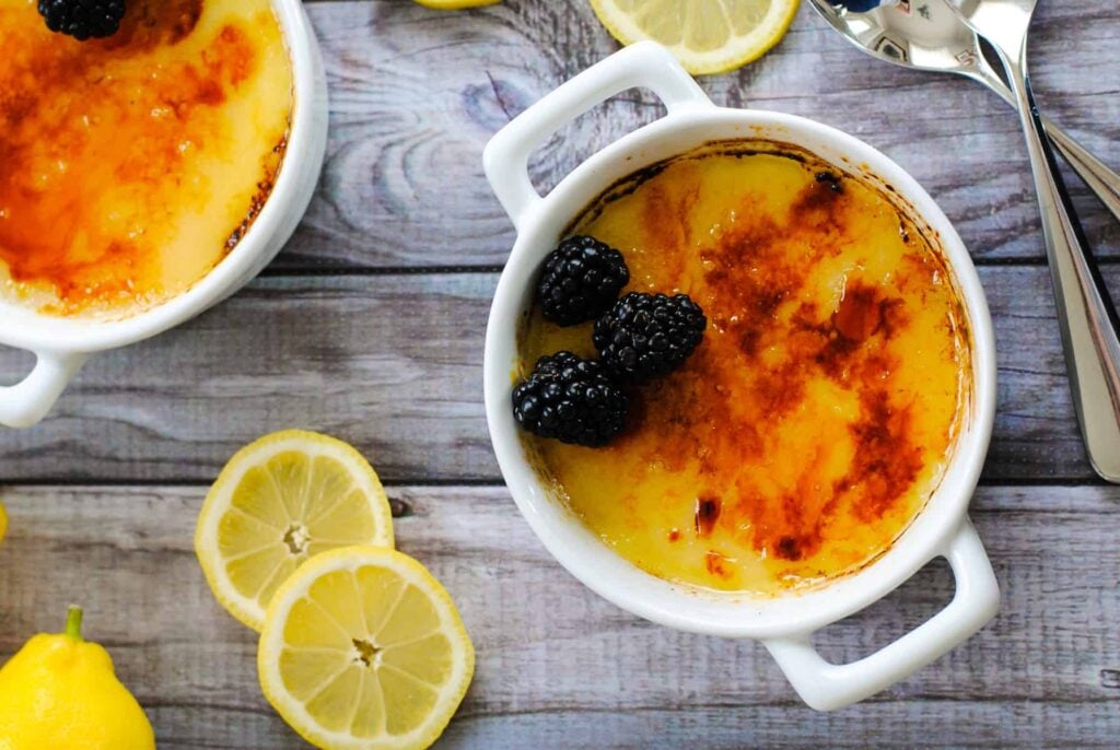 Lemon Creme Brulee