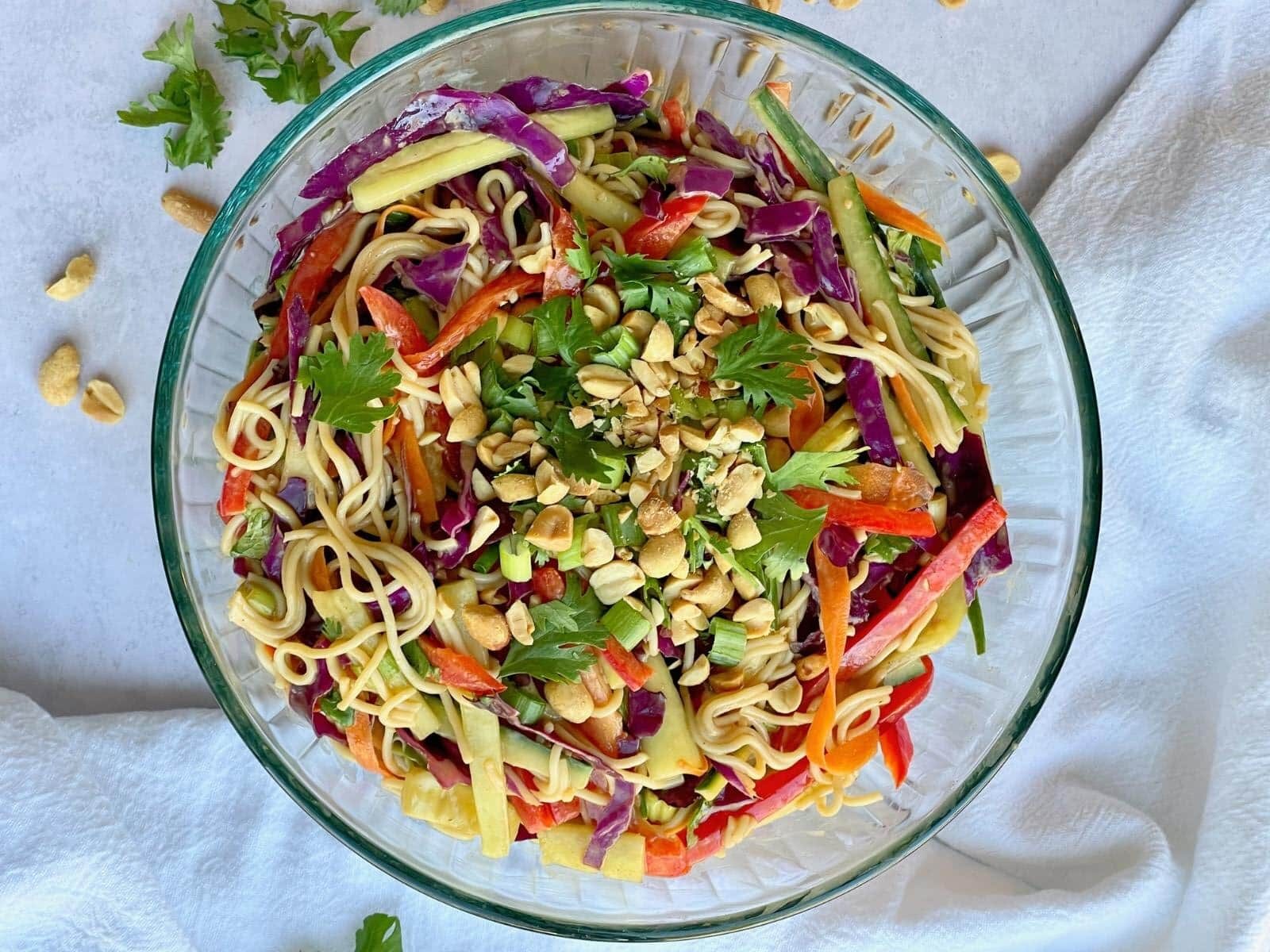 Vegan Thai Noodle Salad
