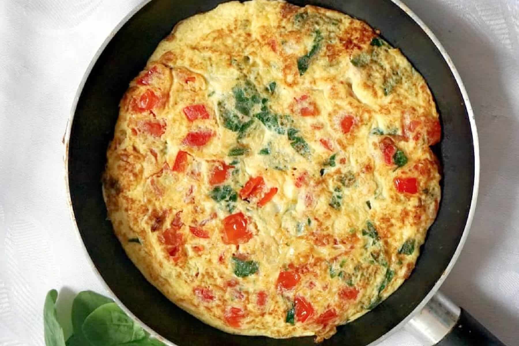 Best Vegetarian Omelette Recipe
