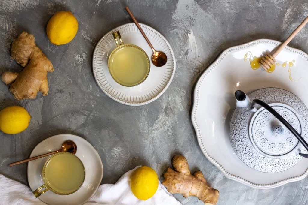Homemade Ginger Tea