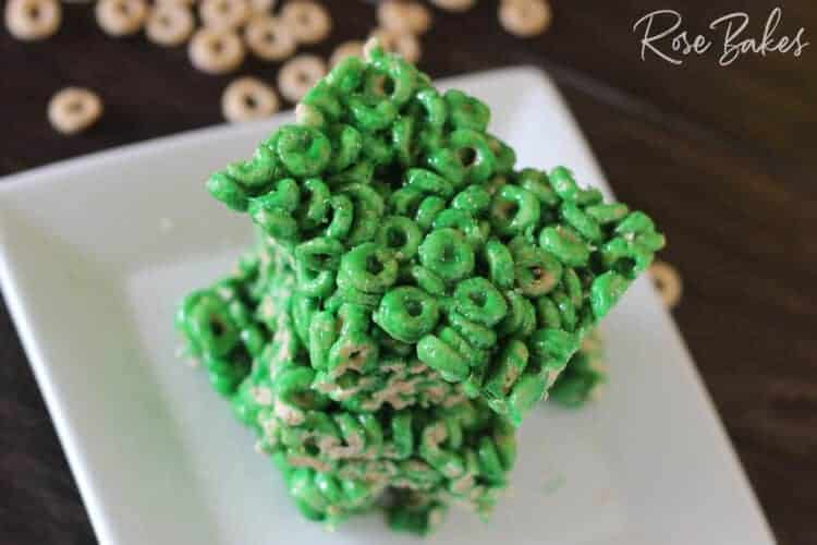 Cheerios Cereal Bars for St. Patrick’s Day
