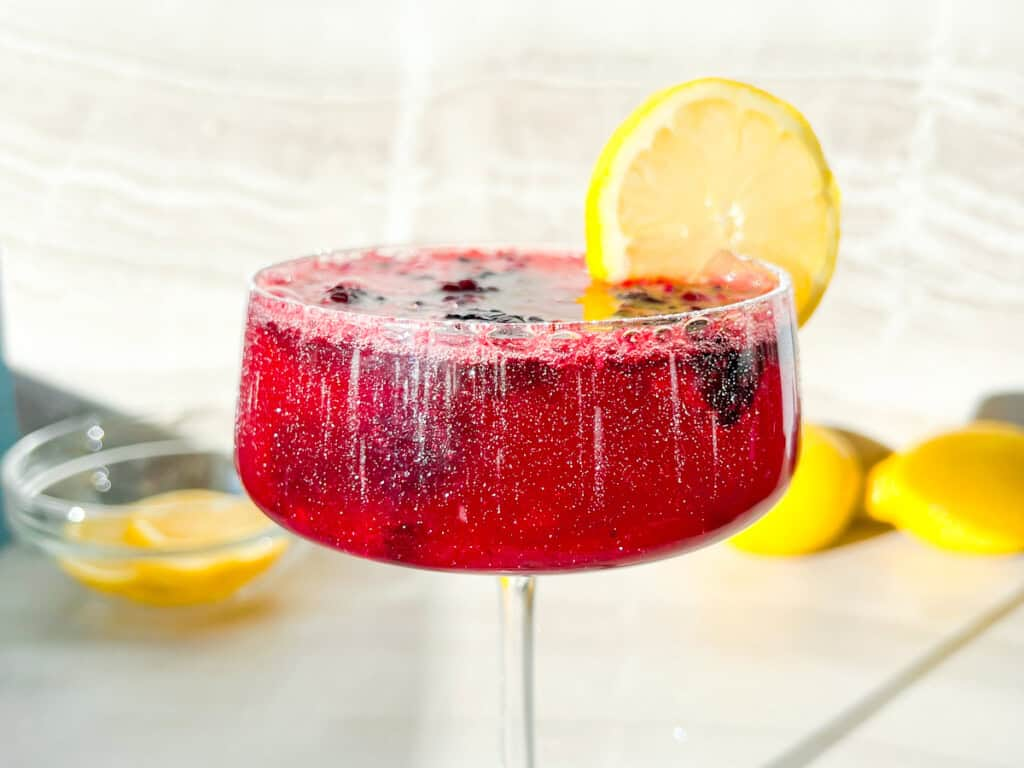 Easy Blackberry Mocktail
