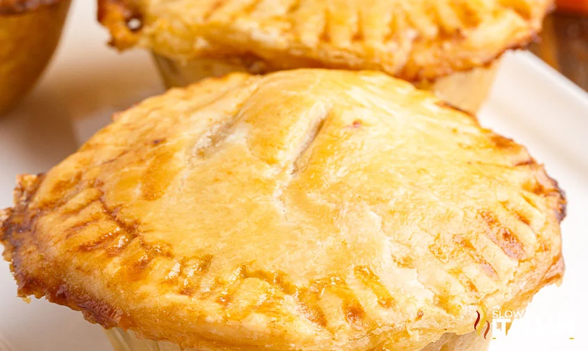 Mini Chicken Pot Pies (Homemade Recipe in Muffin Tin)
