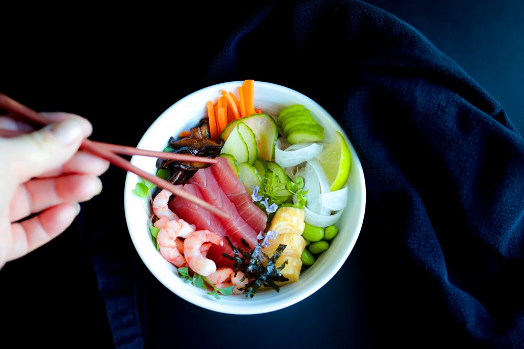 Chirashi Sushi Bowl (aka Chirashizushi)
