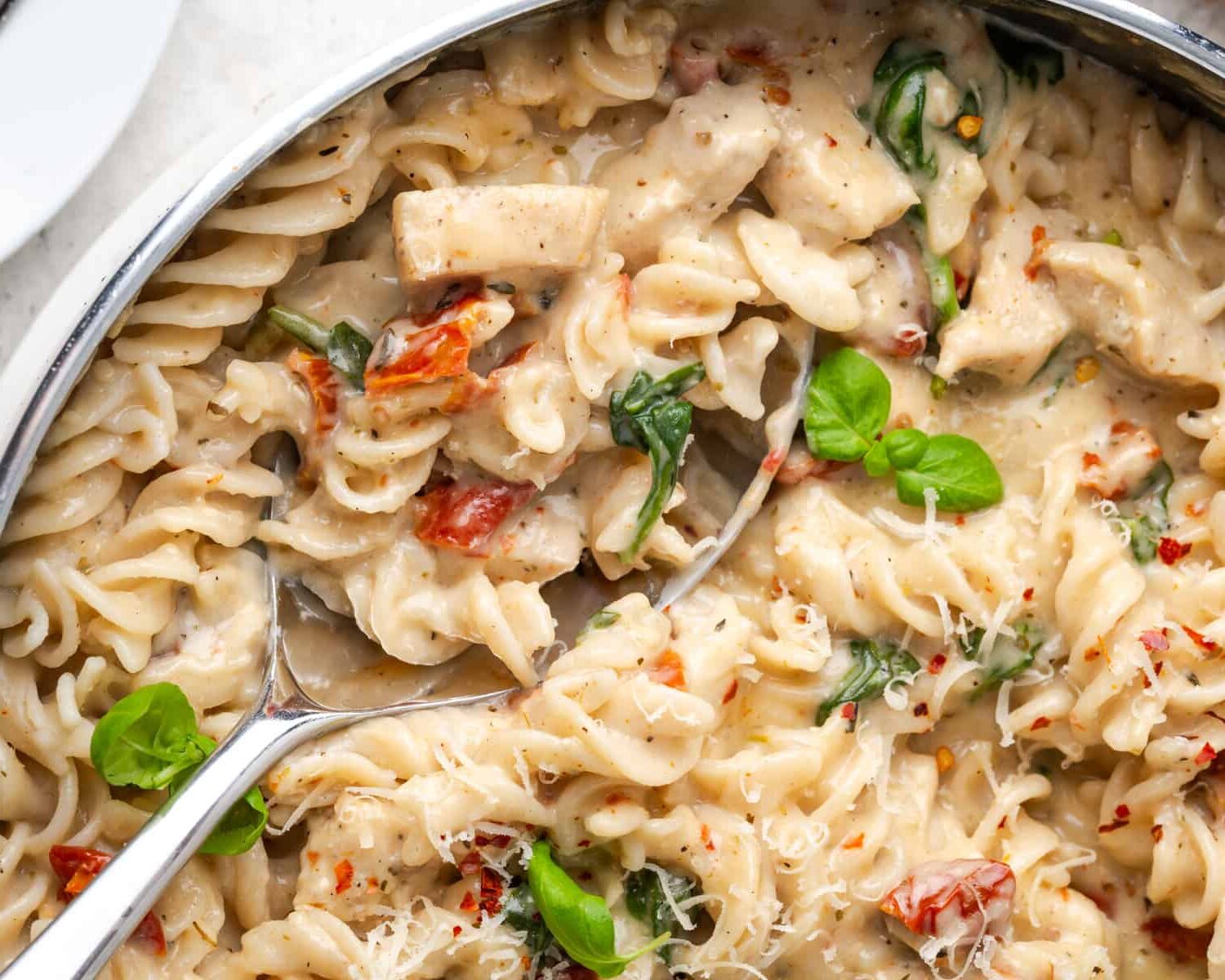 30 Minute Marry Me Chicken Pasta

