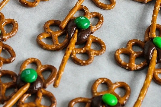 Shamrock Pretzels