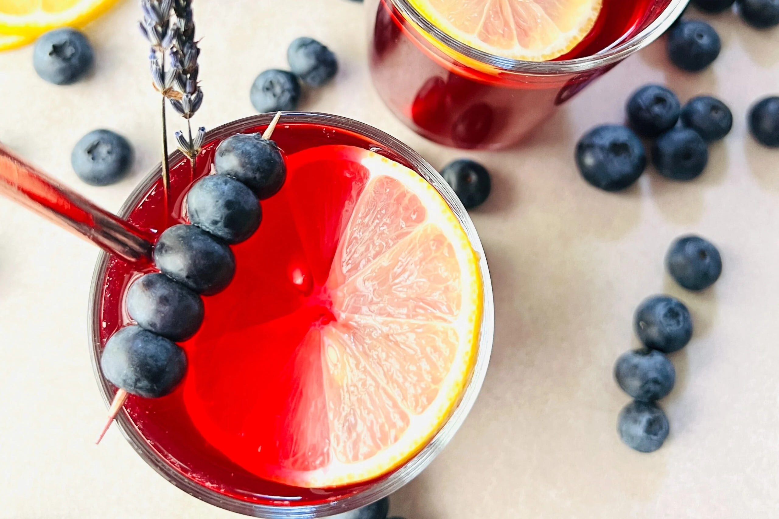 Blueberry Lavender Lemonade
