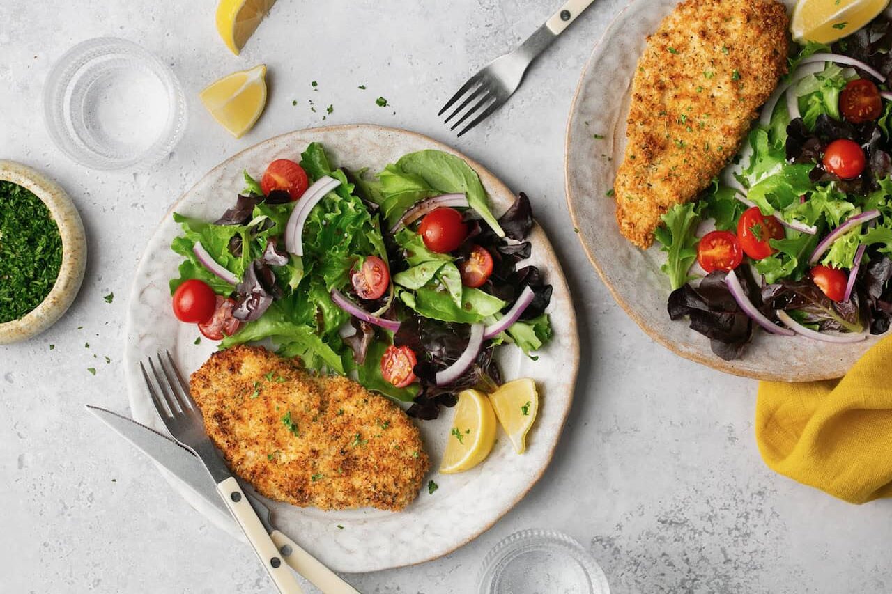 Air Fryer Chicken Cutlets (Gluten-Free)