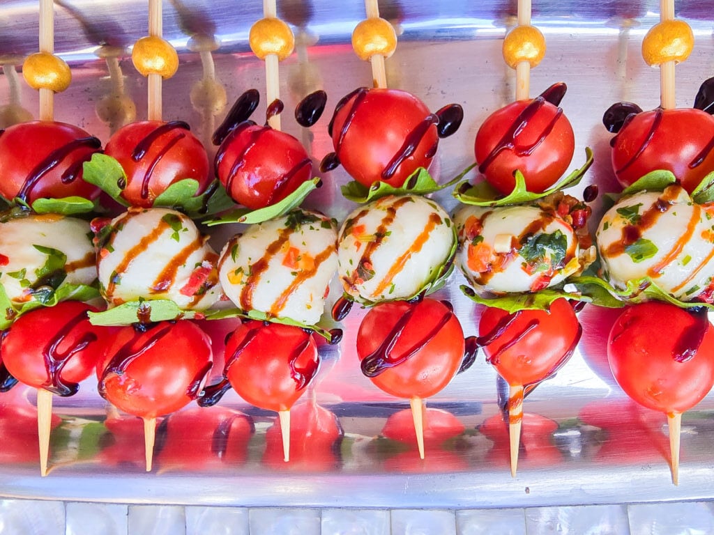 Super Simple, Caprese Salad Party Skewers
