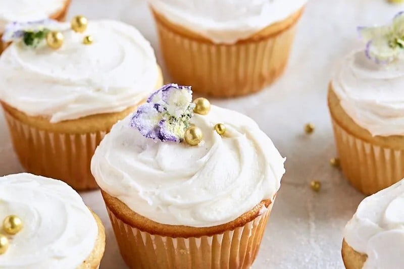 Elderflower Cupcakes