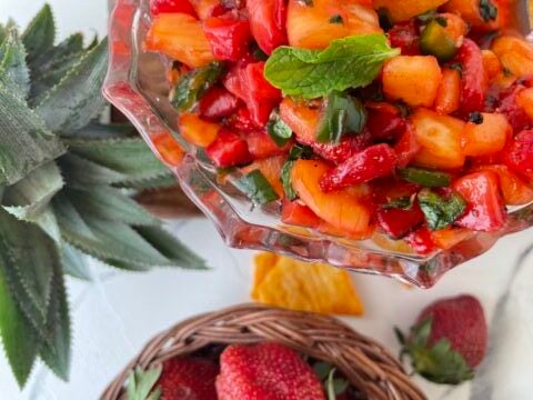 Strawberry Pineapple Salsa
