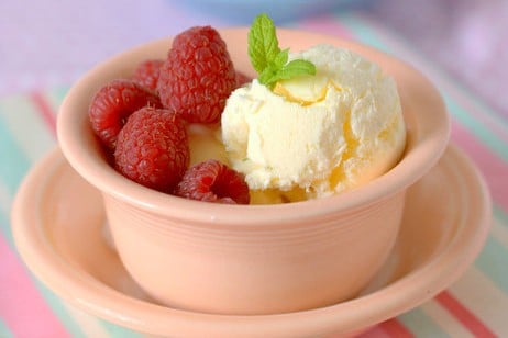 Recipe: No Churn Elderflower Ice Cream with Lime