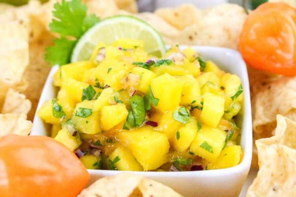 Mango Habanero Salsa
