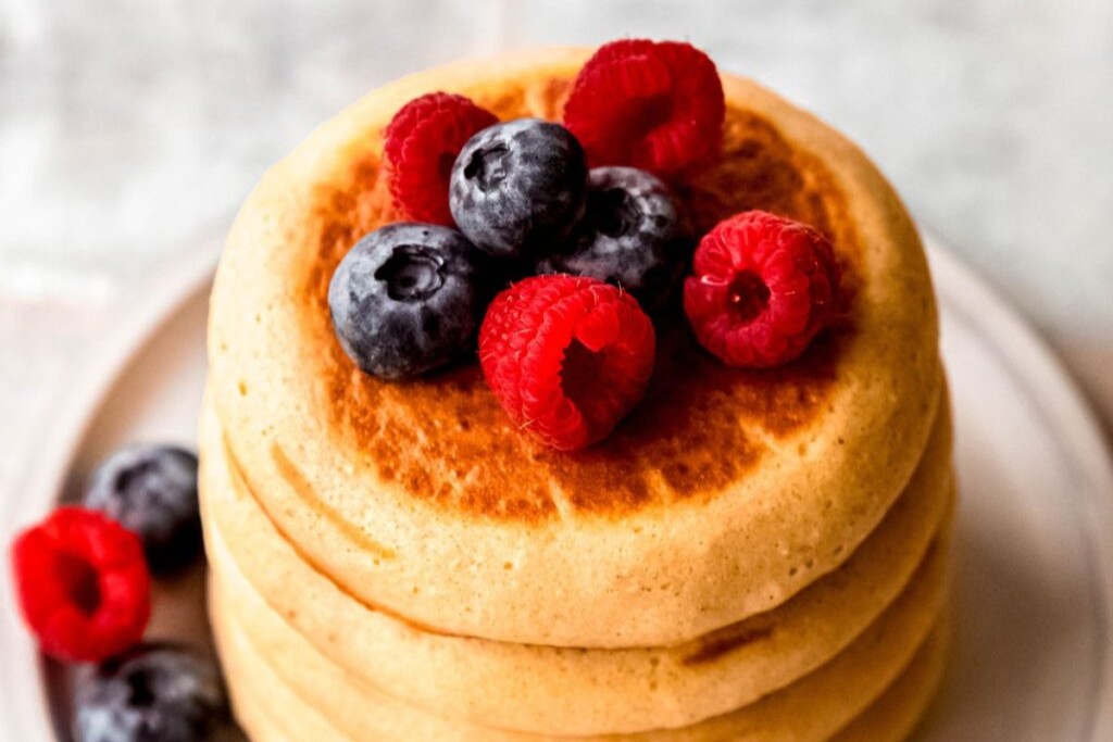 Whole Wheat Protein Powder Pancakes
