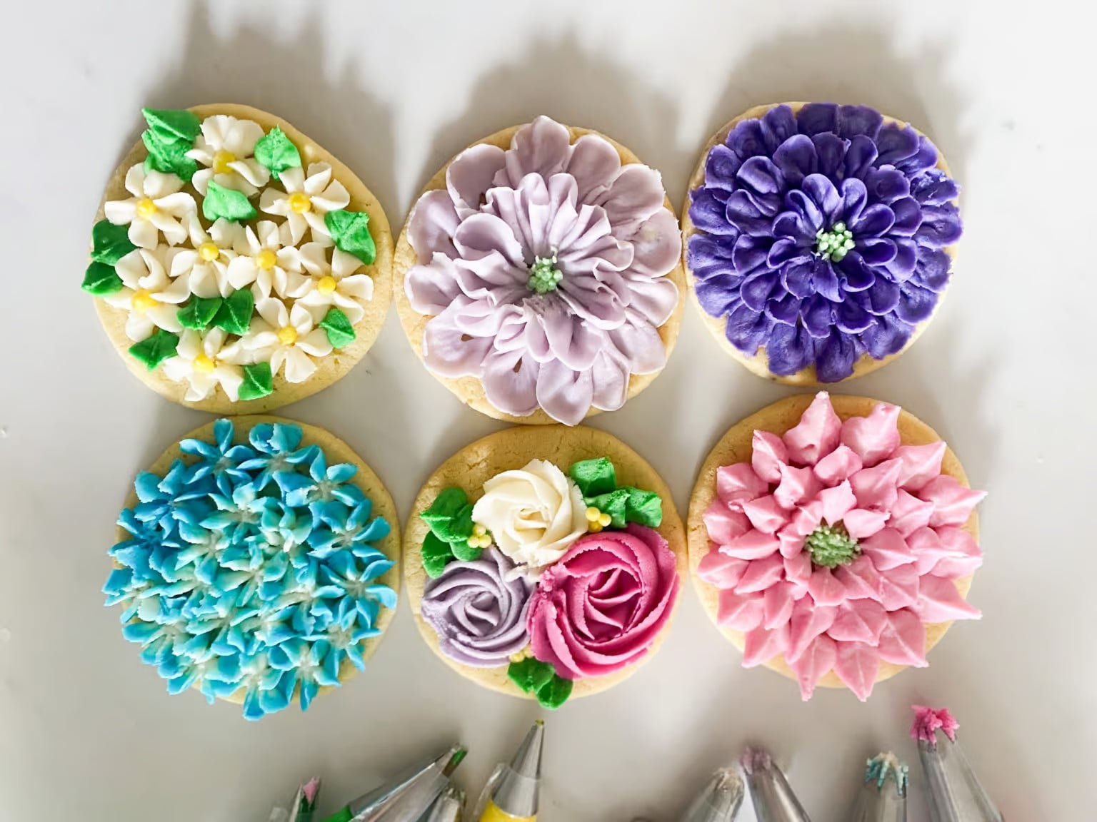 Spring Flower Cookie Tutorial
