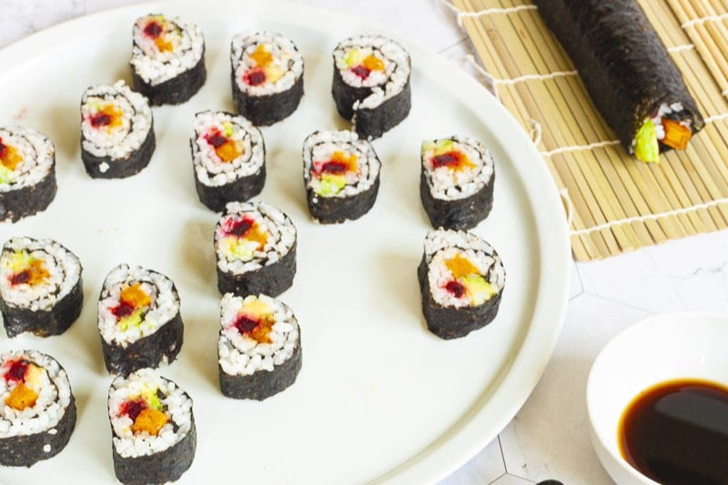 Easy Sweet Potato Sushi Rolls
