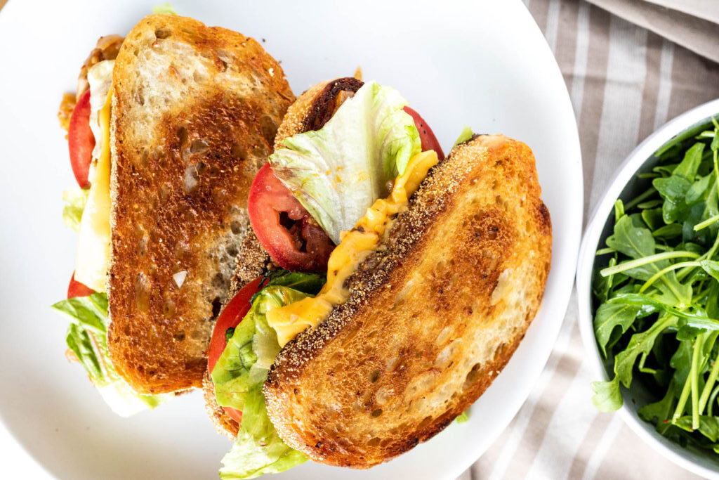 Vegetable Grilled Cheese Sandwich

