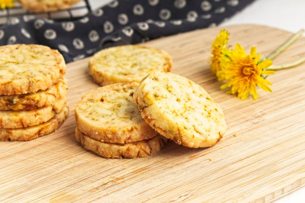 These Easy Dandelion Shortbread Cookies Are a Springtime Must!

