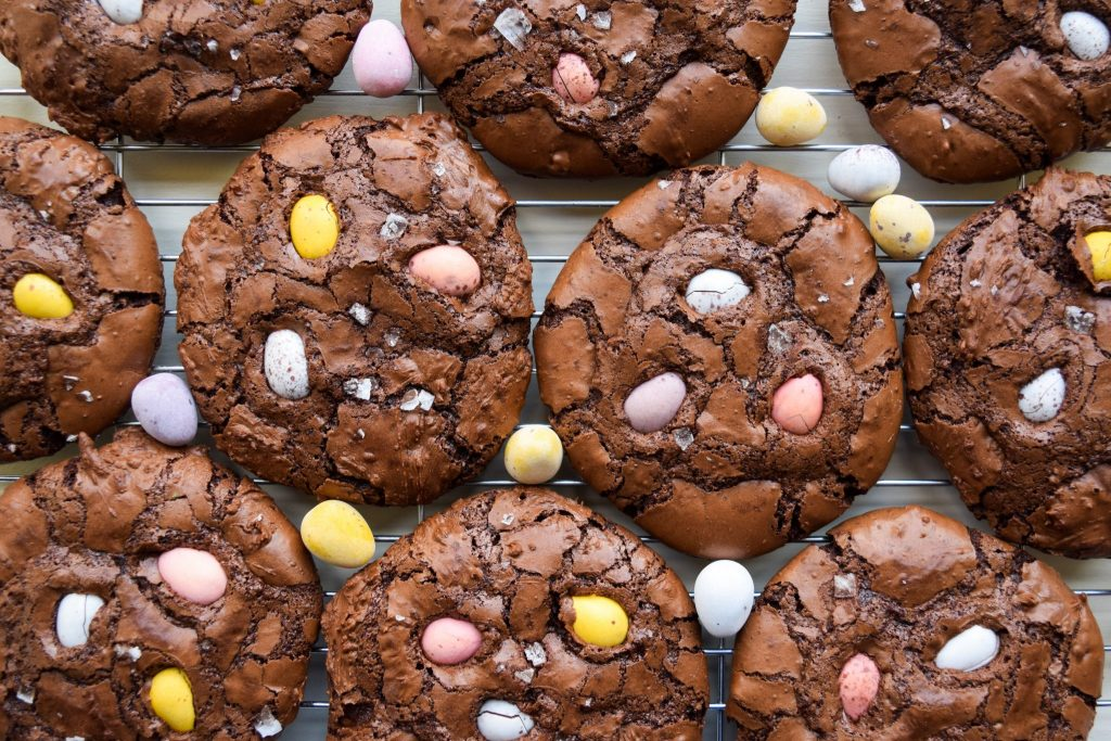 Flourless Chocolate Easter Cookies (Gluten-free!)
