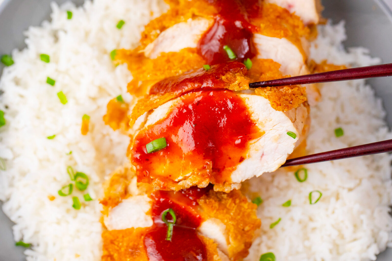 Chicken Katsu with Tonkatsu Sauce