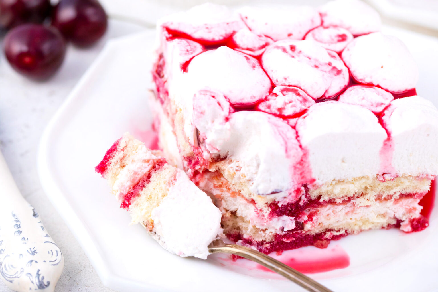 Cherry Amaretto Tiramisu
