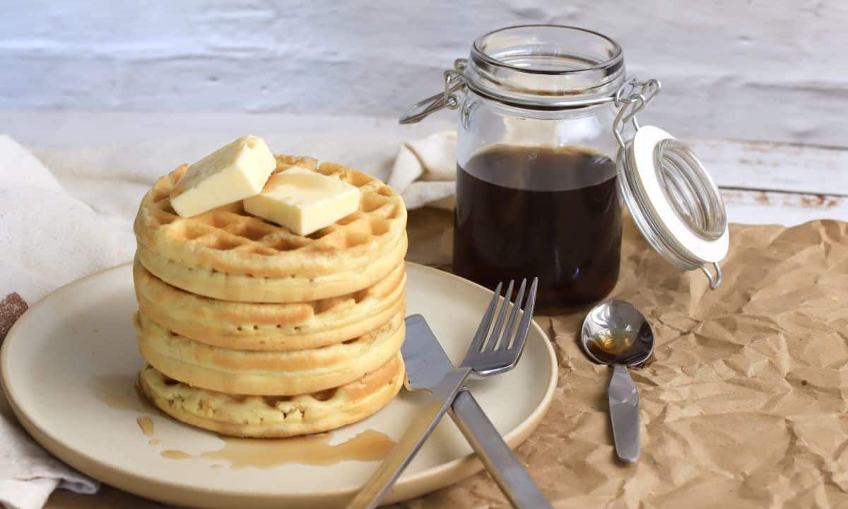 Protein Powder Waffles
