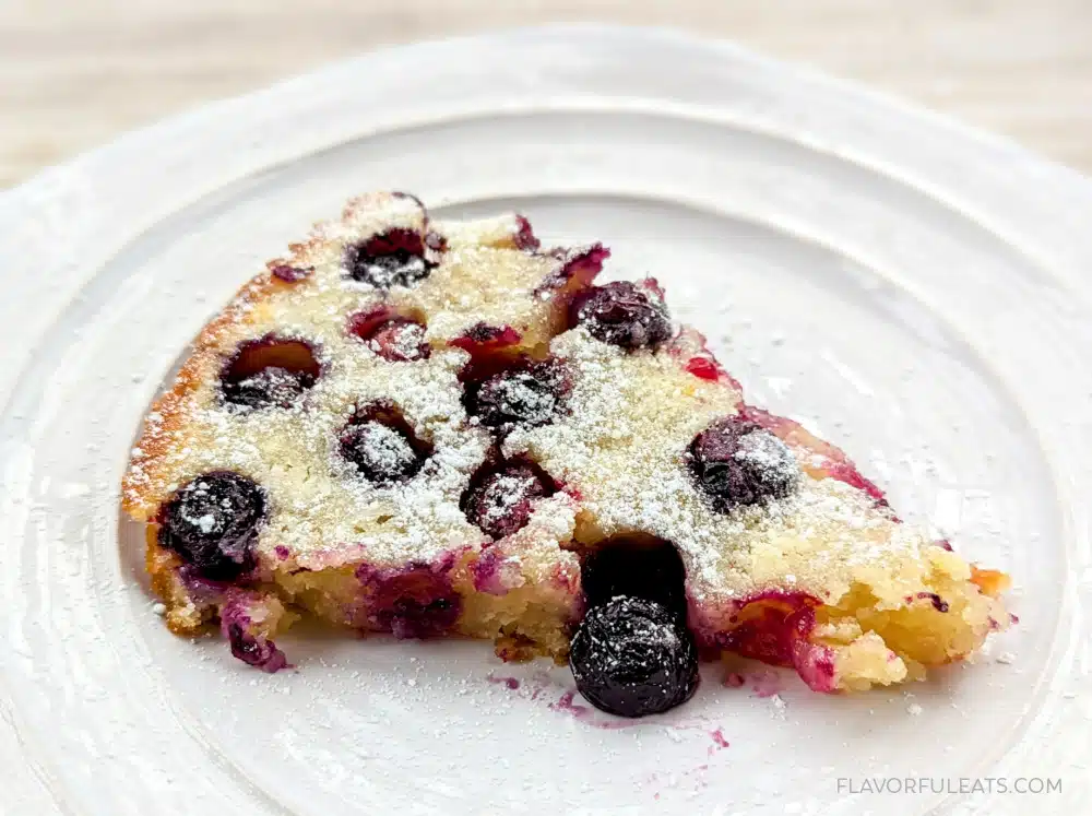 Blueberry Skillet Cake
