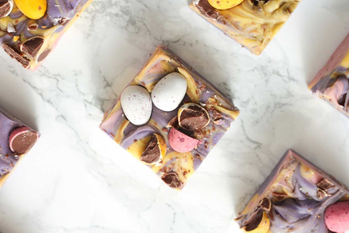 Easy Mini Egg Fudge
