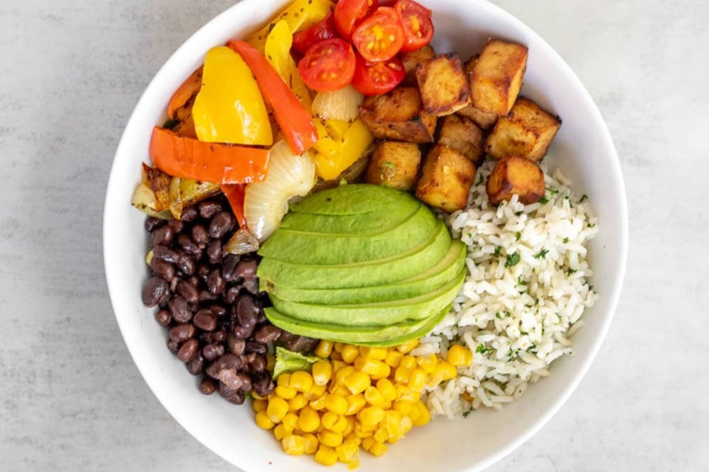 Tofu Burrito Bowl
