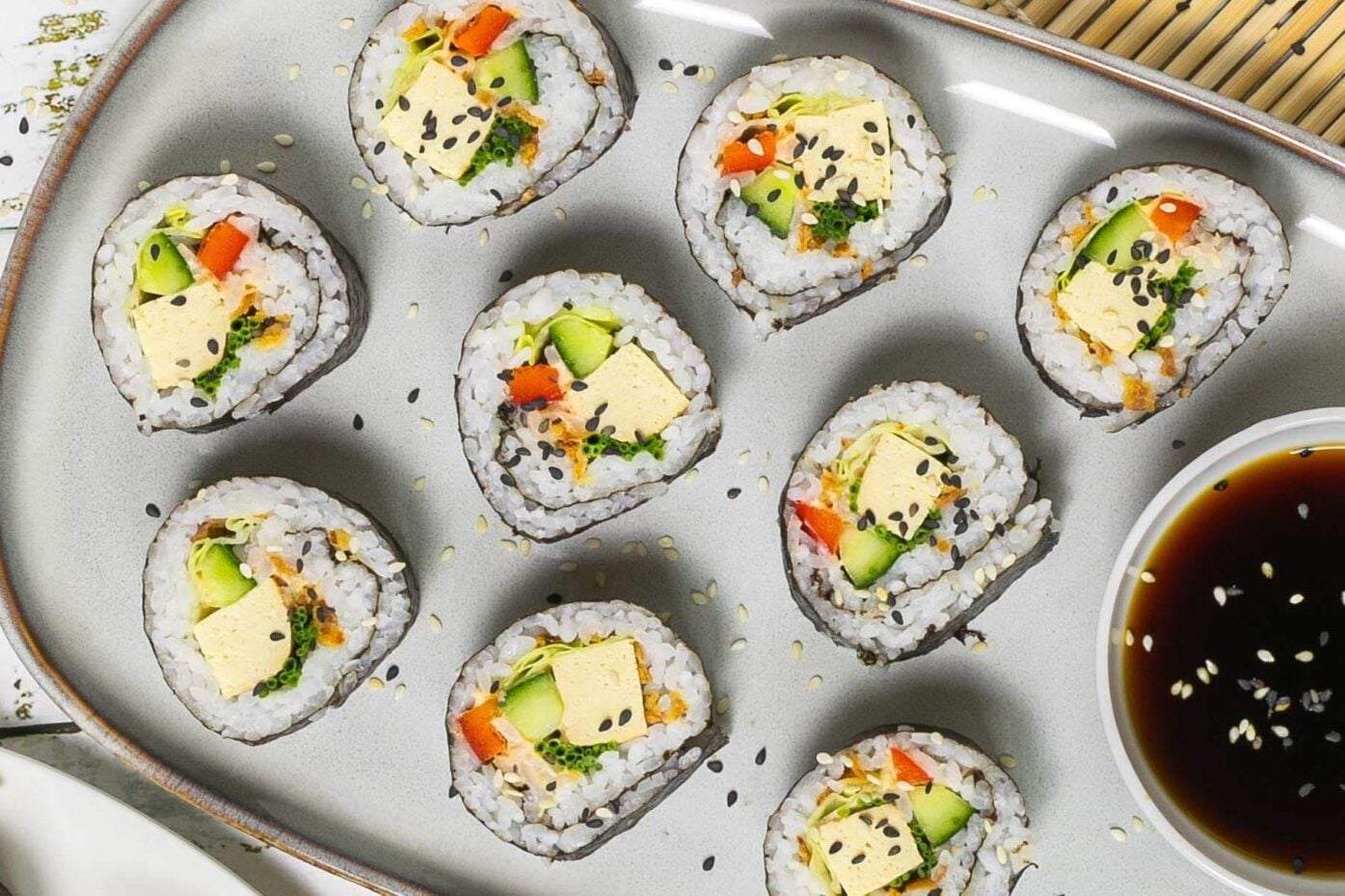 Smoked Tofu Sushi Rolls

