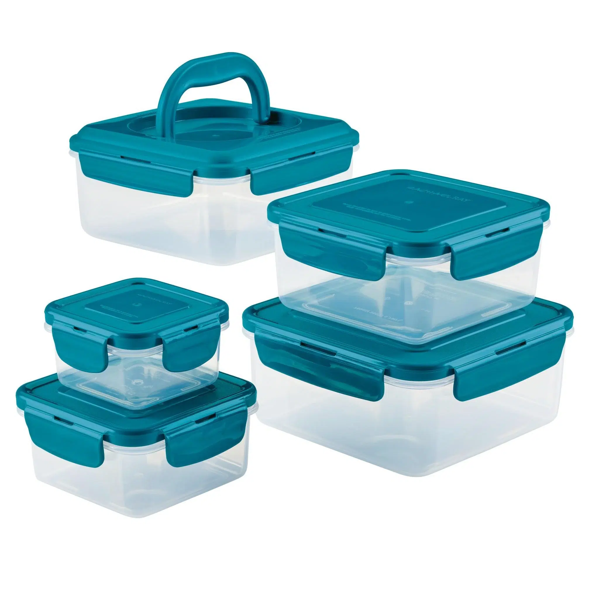 Product image of 10-Piece Square Nestable Food Storage Containers