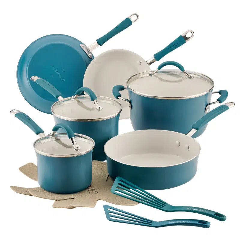 Product image of 13-Piece Ceramic Nonstick Cookware Set