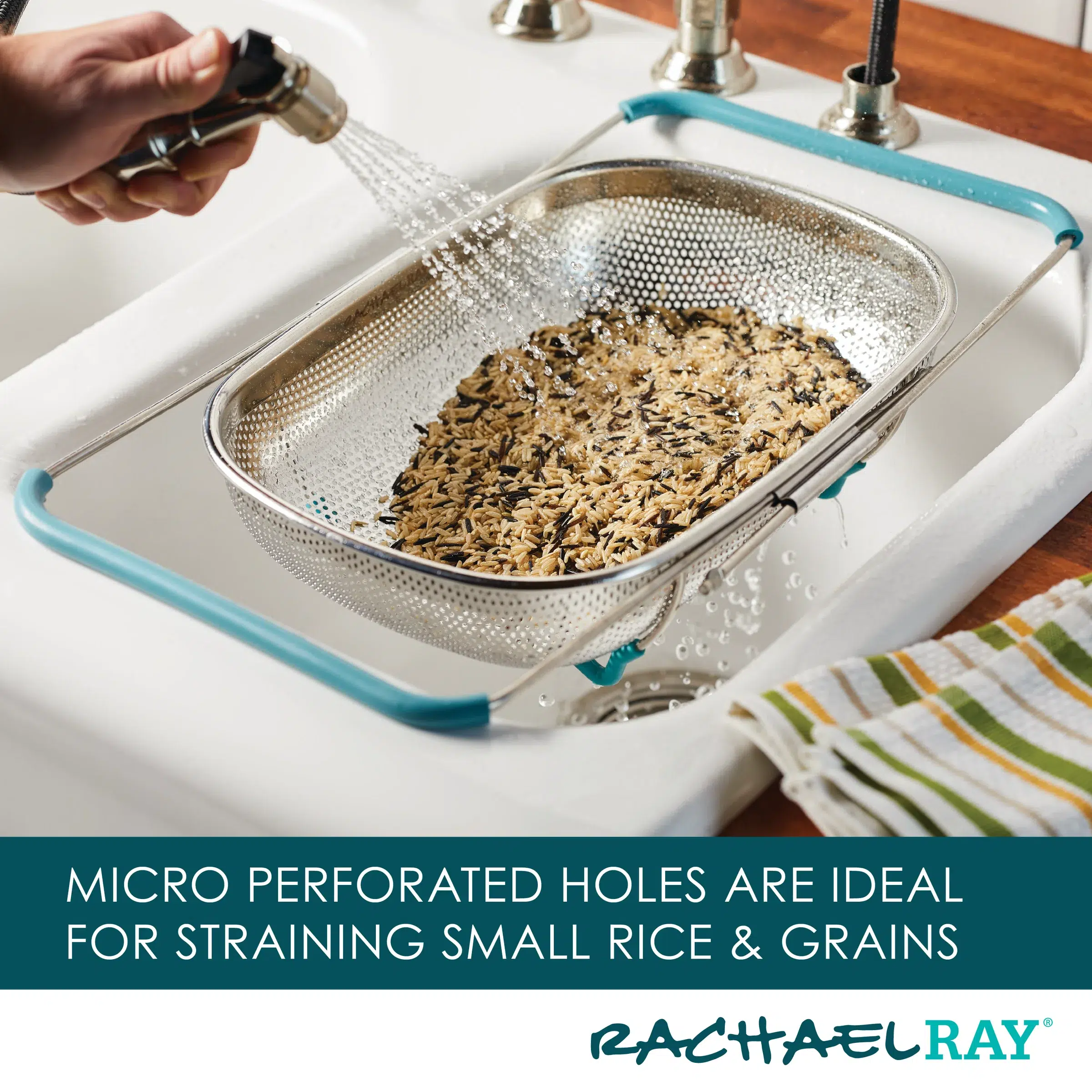 Product image of 4.5 Quart Over-the-Sink Colander