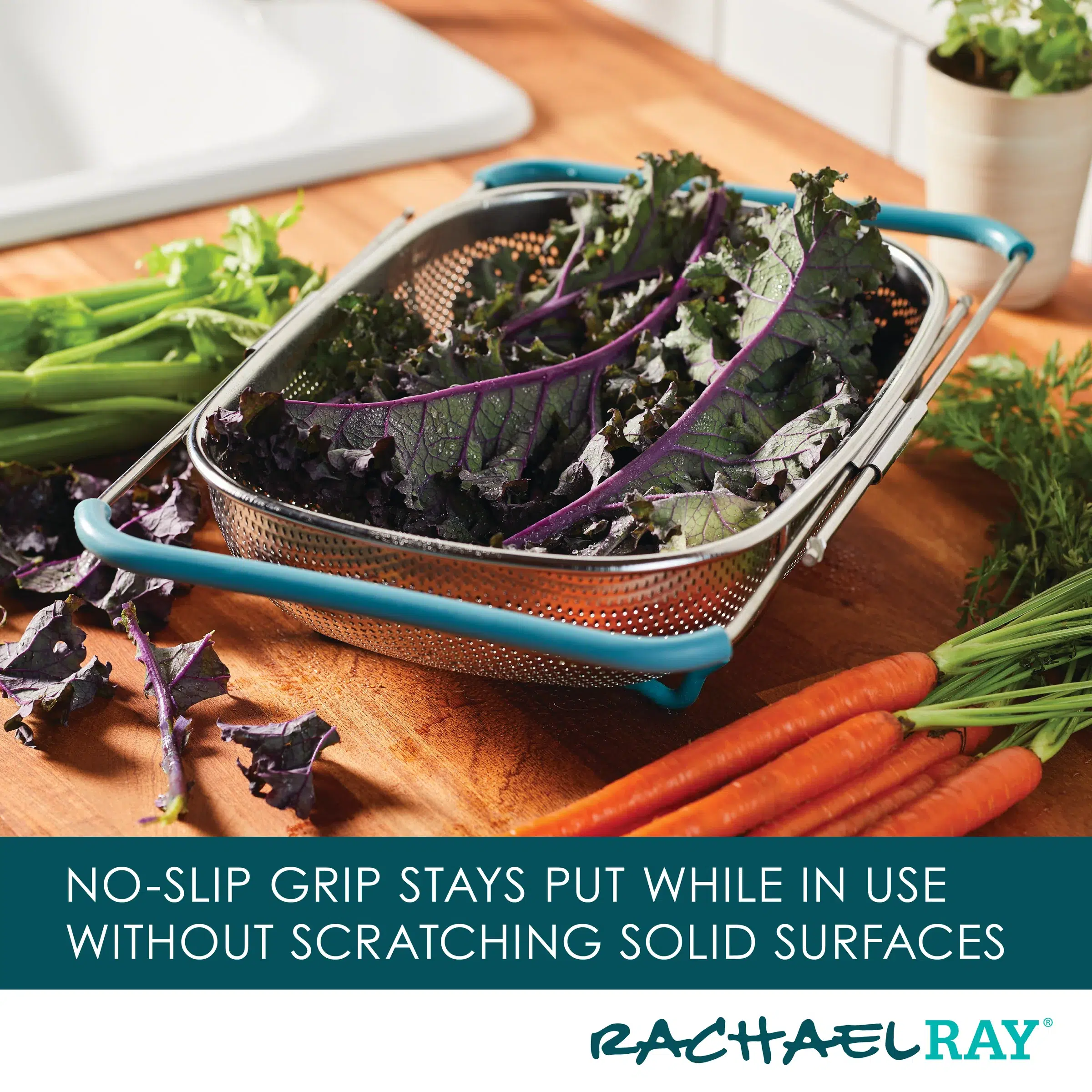 Product image of 4.5 Quart Over-the-Sink Colander
