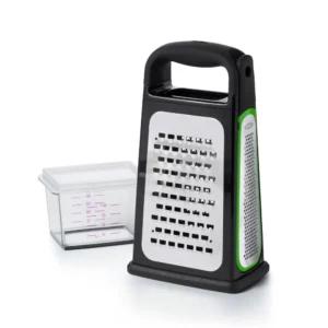 Product image of Etched Box Grater With Removable Zester