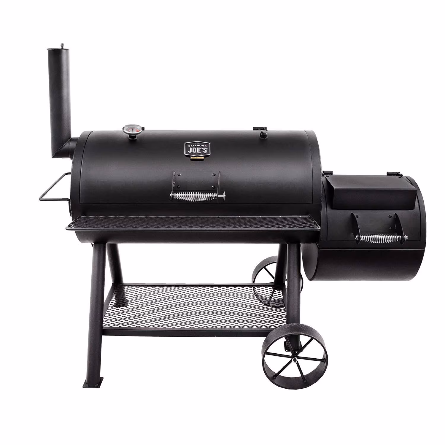 Oklahoma Joe's Longhorn Reverse Flow Smoker product image.