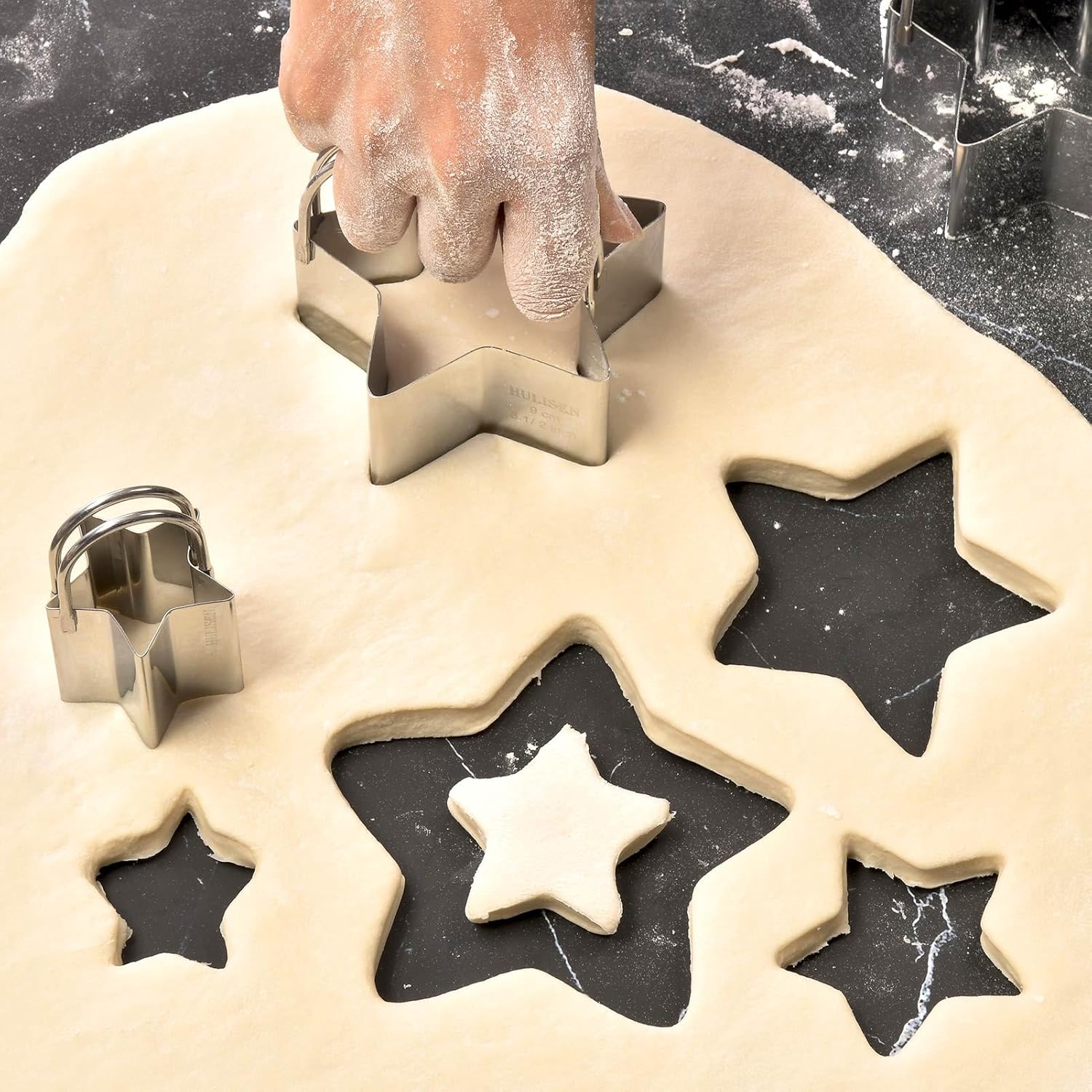 Product image of HULISEN Star Cookie Cutter Set1