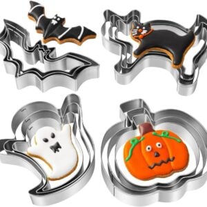 Product image of Halloween Cookie Cutters Set - 12 Pieces
