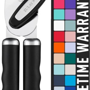 Product image of Zulay Kitchen Heavy Duty Stainless Steel Can Opener Manual with Bottle Opener