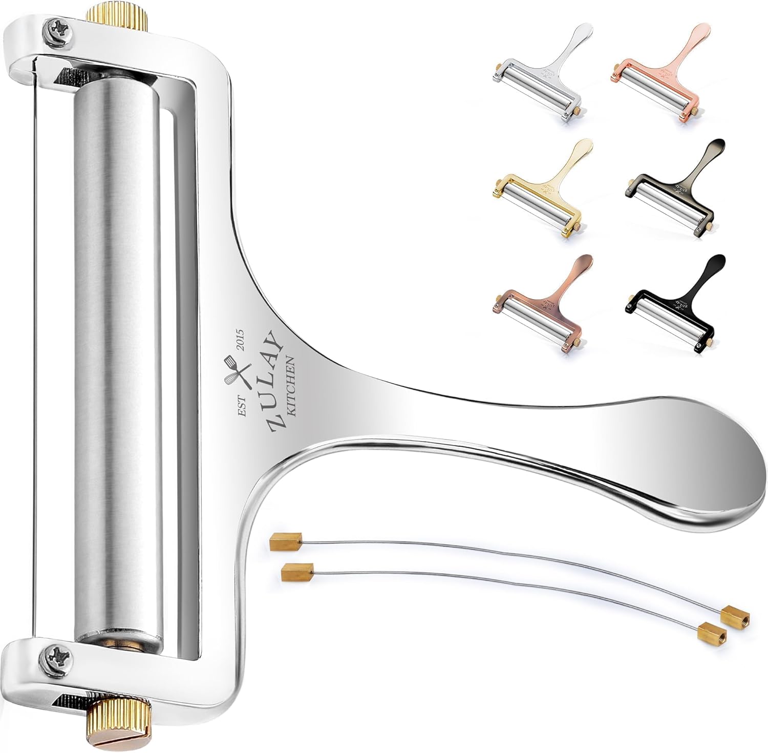 Product image of Zulay Kitchen Stainless Steel Wire Cheese Slicer