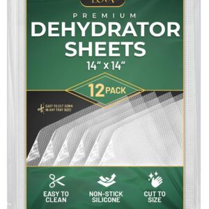 Product image of Silicone Dehydrator Sheets 14x14 Inch (12 Pack)
