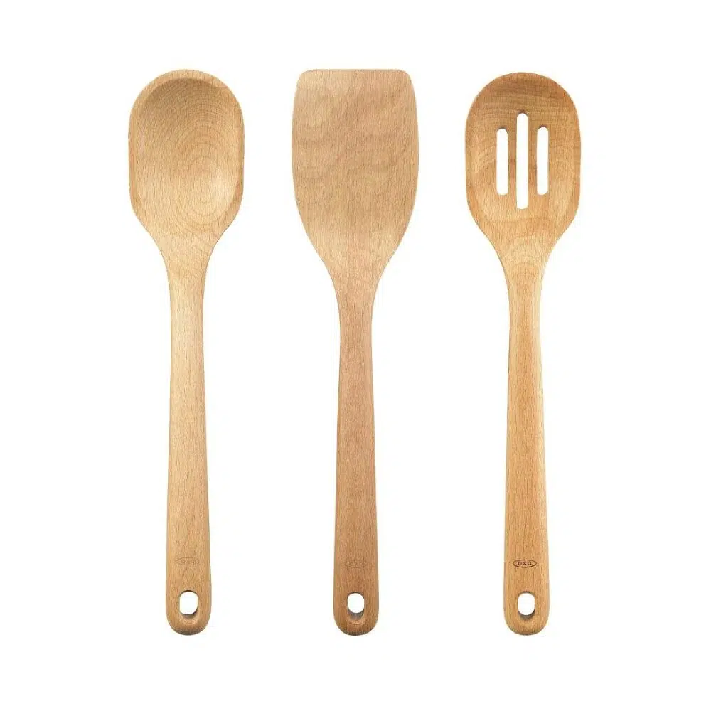 product image of 3 Piece Wooden Utensil Set