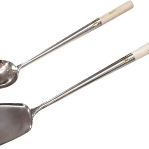 product image of Commercial Grade Wok Shovel & Ladle Set