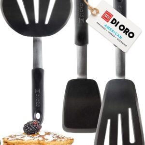 product image of DI ORO Chef Series Silicone Turner Spatula Set